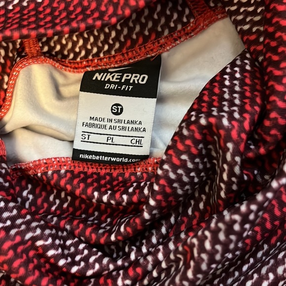 Nike pro fry fit woman’s hyperwarm turtleneck pullover size small -tall - Picture 6 of 10